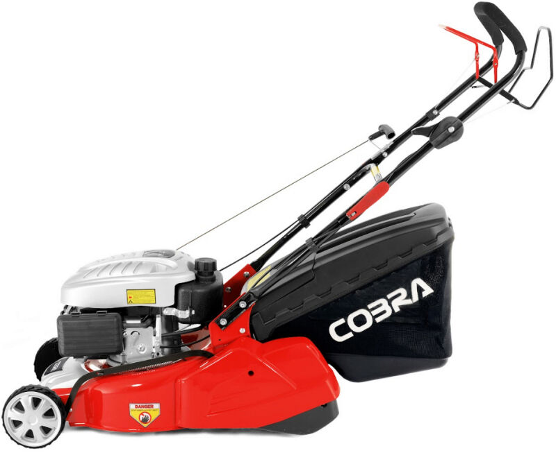 Cobra RM40SPC Petrol Roller Lawnmower - Self Propelled 40cm from Mower Magic