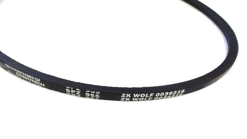 Wolf Garten Scooter Blade Drive Belt  0039216 / SPZ955 / 150120186    CS