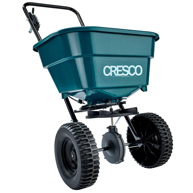 Cresco Castle Tools Home Owner Spreader with Wire Linkage 26kg  CR008SW