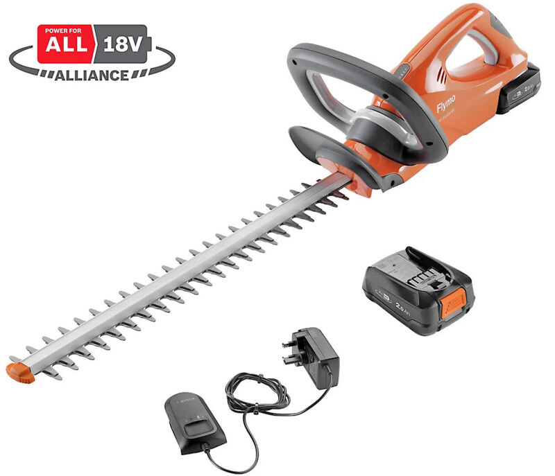 Flymo Easicut 450 Cordless Hedge Trimmer inc 2Ah Battery 18v / 45cm 