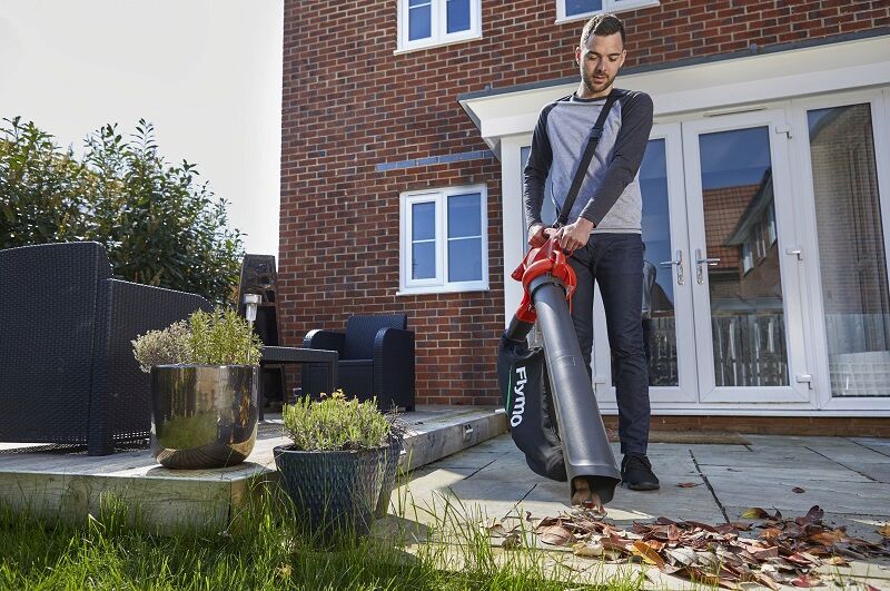Flymo Powervac 3000 Electric Garden Leaf Blower Vacuum