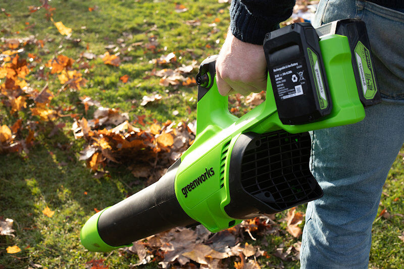 Greenworks G24X2AB Variable Speed Cordless Axial Blower 48V  (Tool Only) from Mower Magic