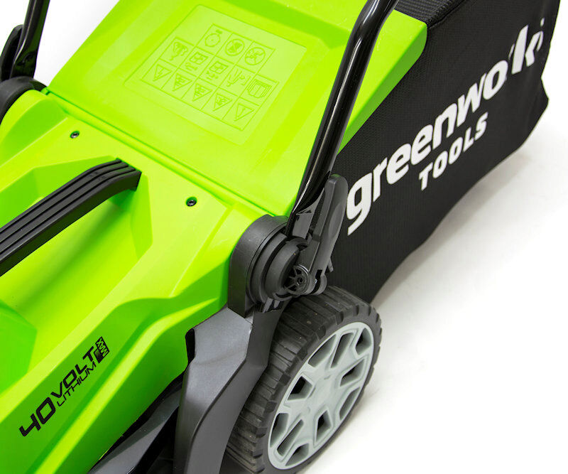 Greenworks G40LM35K2X Cordless Lawn Mower Kit 40V / 35cm / 2Ah Battery and Charger