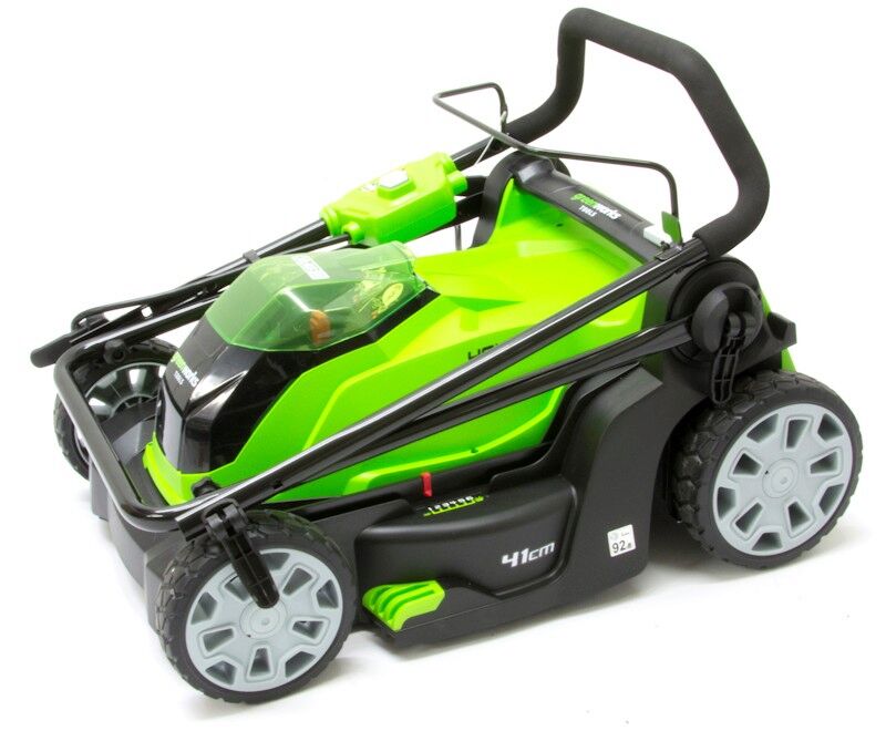 Greenworks G40LMK2X Cordless Lawnmower 40v / 40cm 2x2Ah Batteries / Charger