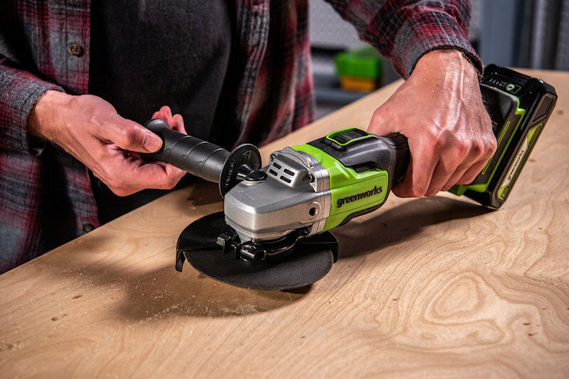 Greenworks GD24AG 24V Brushless Angle Grinder (Tool Only) 