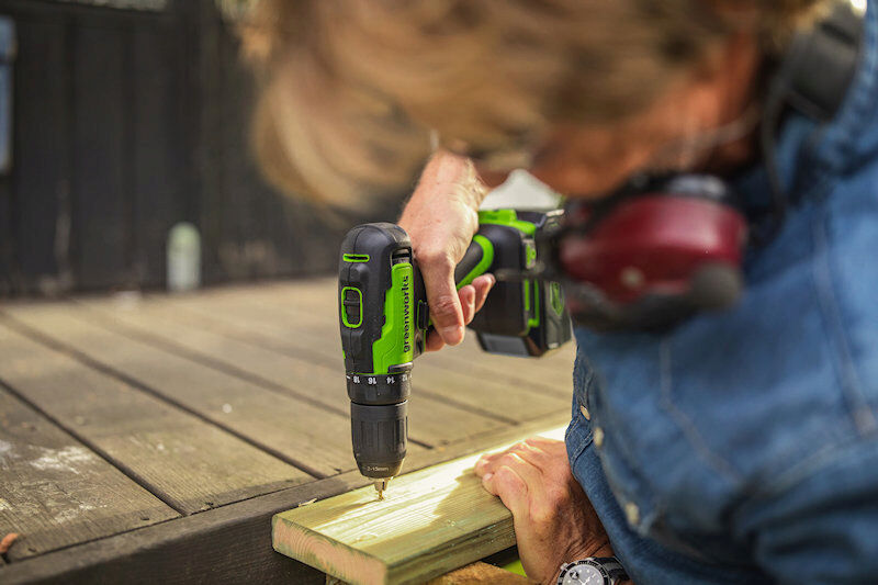 Greenworks GD24DD60 24V 60Nm Brushless Drill Driver (Tool Only) from Mower Magic