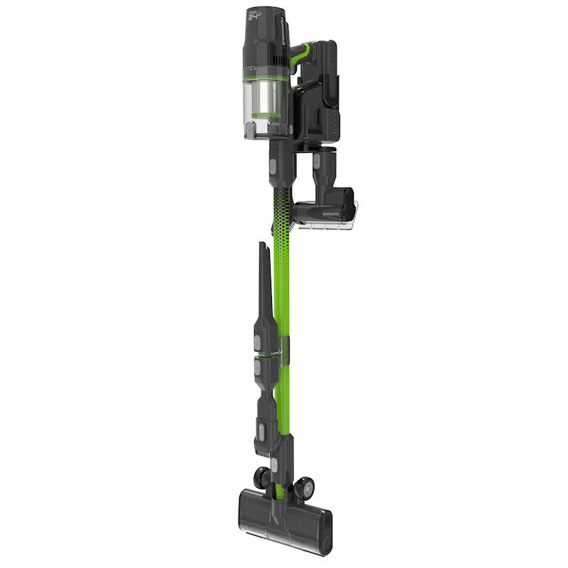 Greenworks GD24SVK4 Cordless Vacuum Cleaner Kit 24V / 4Ah Battery / Accessories