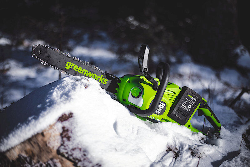 Greenworks GWGD24X2CS36 Cordless Chainsaw (Tool Only)   48V (2 x 24V) / 36cm / Brushless 