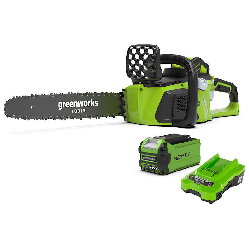 Greenworks GD40CS15K2 Cordless Chainsaw Kit 40V / 35cm DigiPro inc Battery and Charger