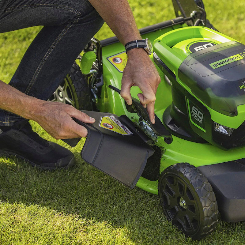 Greenworks GD60LM46SPK4 Premium Cordless Lawnmower Kit 60v 4Ah / 46cm / 3-in-1