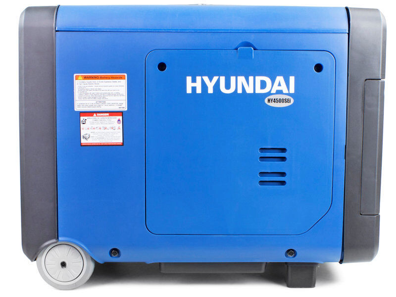 HY4500SEi 230V Petrol-Driven 4000W (4.0kW) 5kVA Portable Silenced Generator