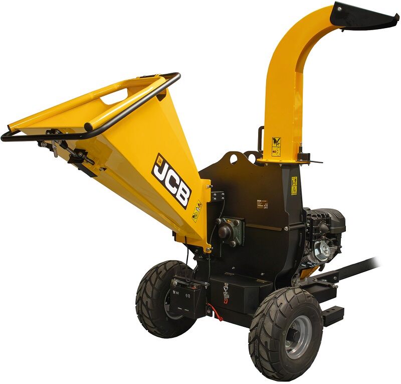 JCB Heavy-duty Petrol Wood Chipper 457cc / 120mm