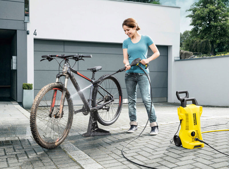 Karcher K2 Electric Pressure Washer 110bar / 360 l/ph + T150 Patio Cleaner