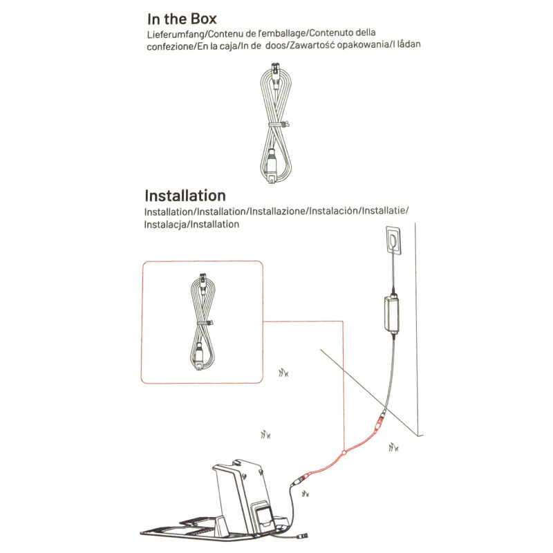 Mammotion Luba 2 AWD X Charging Station Extension Cable Kit (2025)