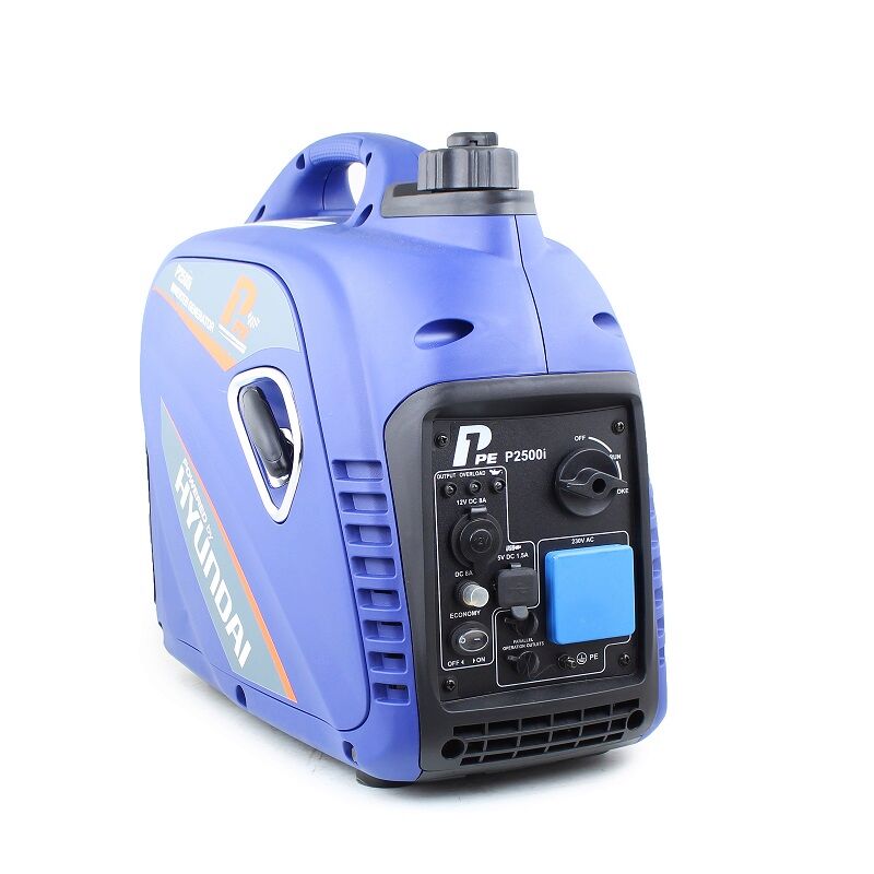 P1PE P2500i 2200W Portable Petrol Inverter Generator (Powered by Hyundai)