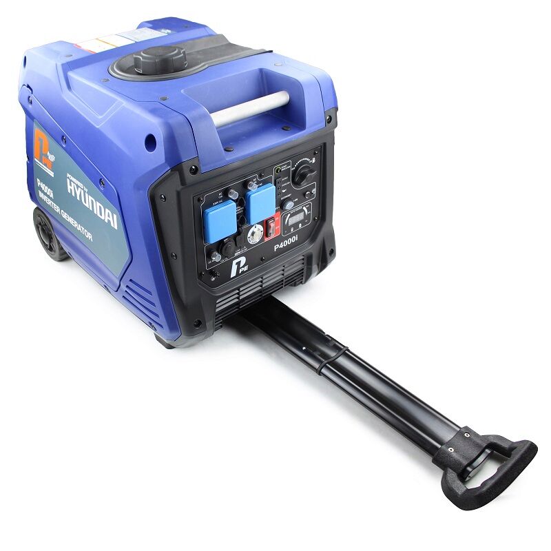 P1 P4000i 4000W Portable Petrol Inverter Generator (Powered by Hyundai)