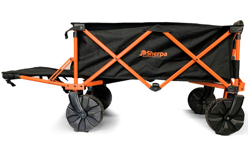 Sherpa Folding Camping Cart - Great for Festivals and Fishing Too