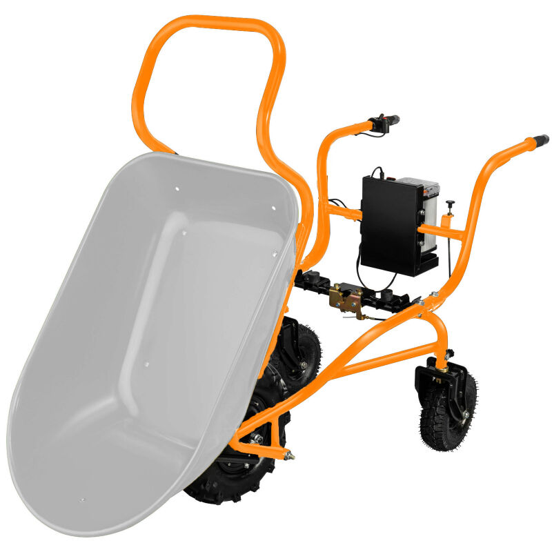 Sherpa Power Barrow - Battery Powered Tipping Wheelbarrow 800Li