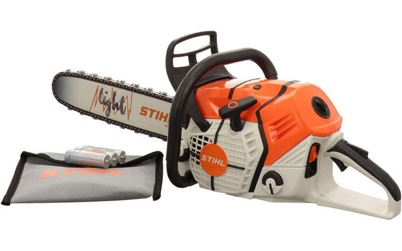 Stihl Toy Chainsaw - Realistic Sounds and Play! New