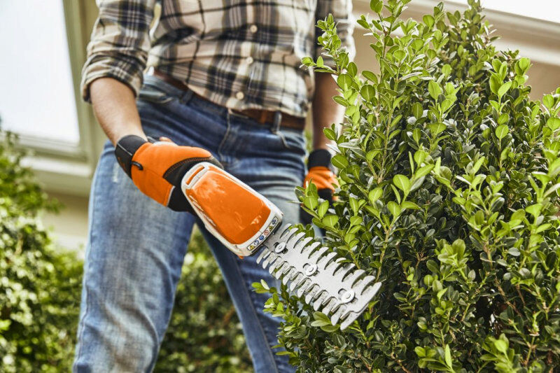 STIHL 10.8v Li-ion Cordless Shrub Shear 17cm With Batte