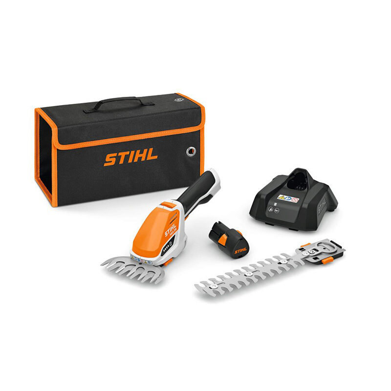 STIHL 10.8v Li-ion Cordless Shrub Shear 17cm With Batte