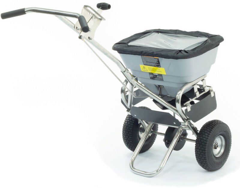 Handy Stainless Steel Heavy Duty Salt Spreader 32kg (100lb)