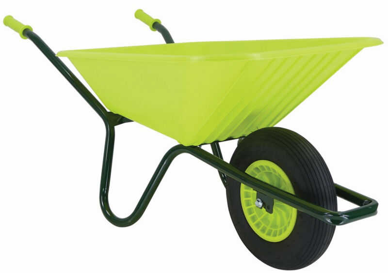Fort Cosmo Lora Green Wheelbarrow 90 litre