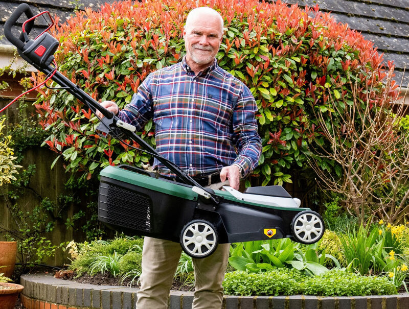 Webb Supreme Electric Rotary Lawnmower with Rear Roller 33cm / 1200w from Mower Magic