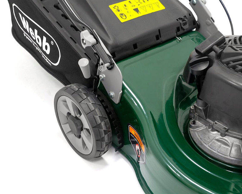 Webb R18HP4 Petrol Rotary Lawn Mower 46cm  / 125cc