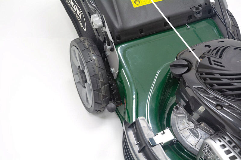 Webb R18HW4 Supreme Self Propelled Petrol Rotary Lawn Mower 46cm / 140cc from Mower Magic