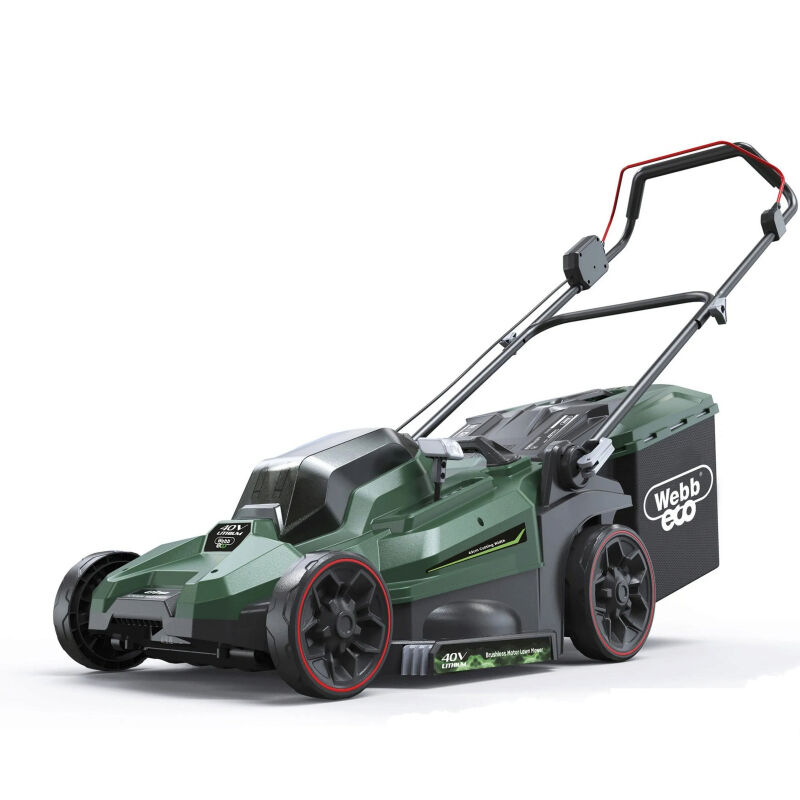 Webb V20X2LM43 Cordless Rotary Lawnmower 43cm / 40V (2 x 20v) (Tool Only)