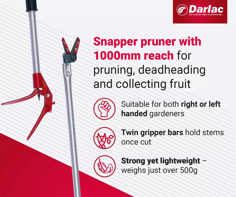 Darlac DP110 Cut n' Hold Snapper 1000mm from Mower Magic