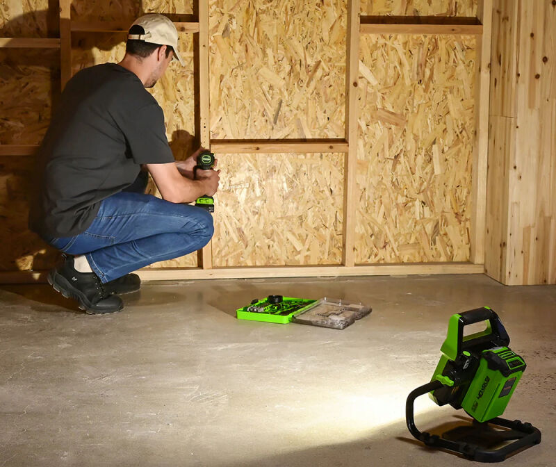 Greenworks G40WL 40v Work Light (Tool Only)