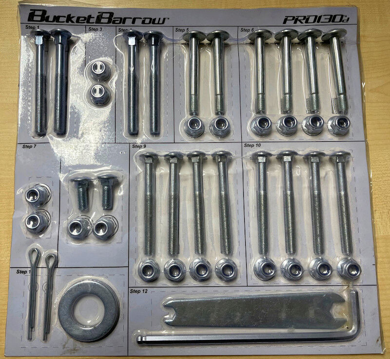 BucketBarrow Pro130D Fitting Kit