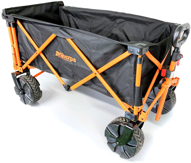 Sherpa Folding Camping Cart - Great for Festivals and Fishing Too