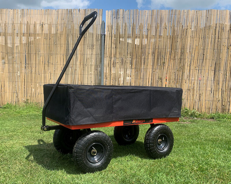 Sherpa Garden Utility Cart Trolley with Liner/Cover from Mower Magic