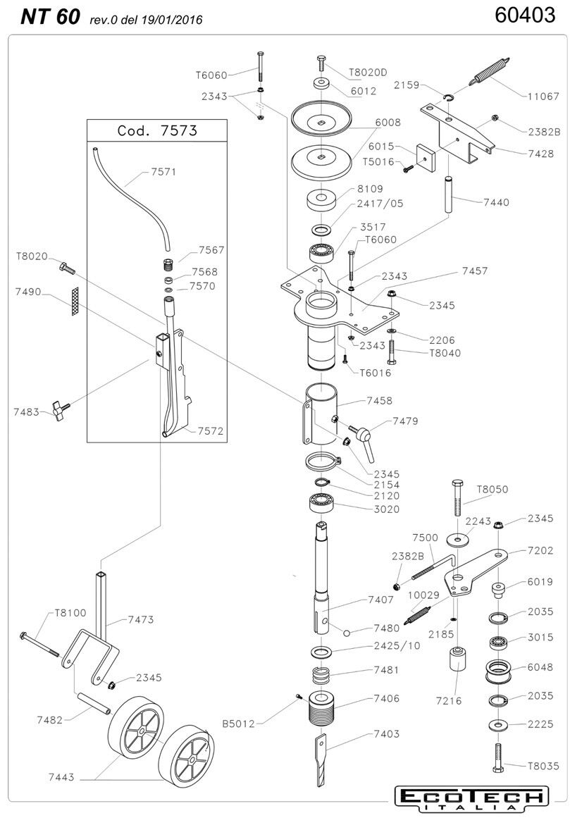 NT60 Cable Laying Machine - 1