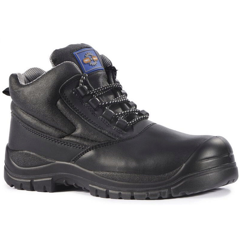 Rock Fall Pro-Man Trenton Premium Smooth Leather Fully Non-Metallic Safety Boot