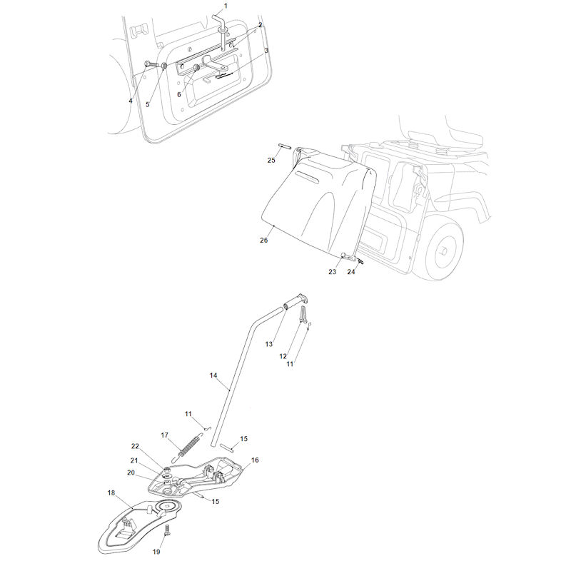 Mountfield 827M 2T0045483/M13 Accessories