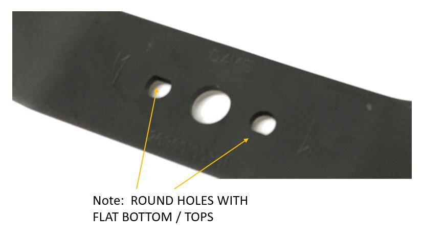 COBRA Spare Lawnmower Blade M46C / M46SPC    (was 26300100301)