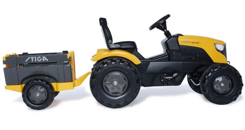 Stiga Mini-T300 Kids Pedal-driven Garden Tractor from Mower Magic