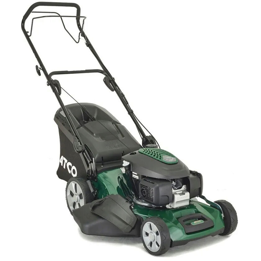 Atco QUATTRO 19SH 4-in-1 Petrol Lawnmower / Side-Discharge 48cm Honda