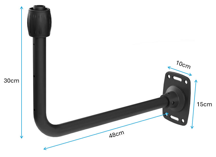Mammotion Luba L Shape Mounting Rod  MTL23LMR0001 from Mower Magic