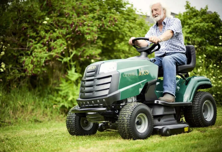 Atco GT 43HR Ride-On Lawnmower Side-Discharge 108cm / 452cc from Mower Magic