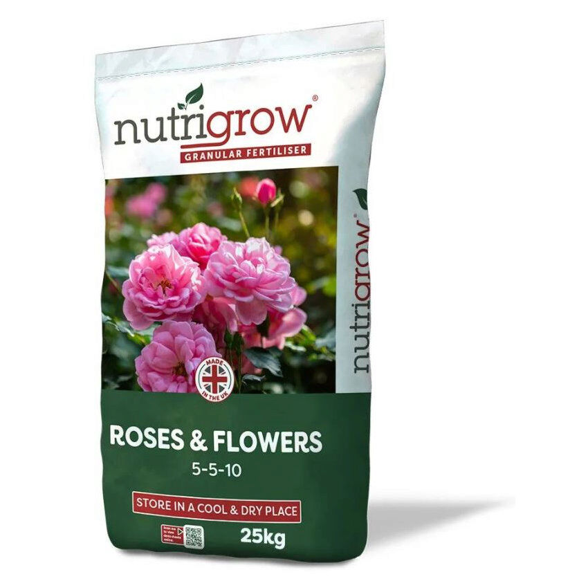 NutriGrow 5-5-10+mg Rose Fertiliser Granular Fertiliser  25kg 