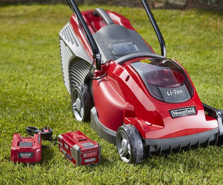 Mountfield Princess 34Li Cordless Lawnmower Kit 34cm including Battery and Charger  (1 x 2Ah) from Mower Magic