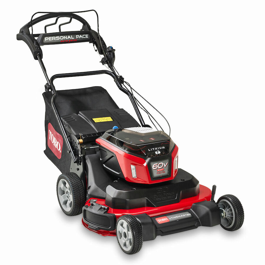 Toro eTimeMaster 76cm Battery Mower Kit - 2x 10.0Ah Batteries/Chargers Included