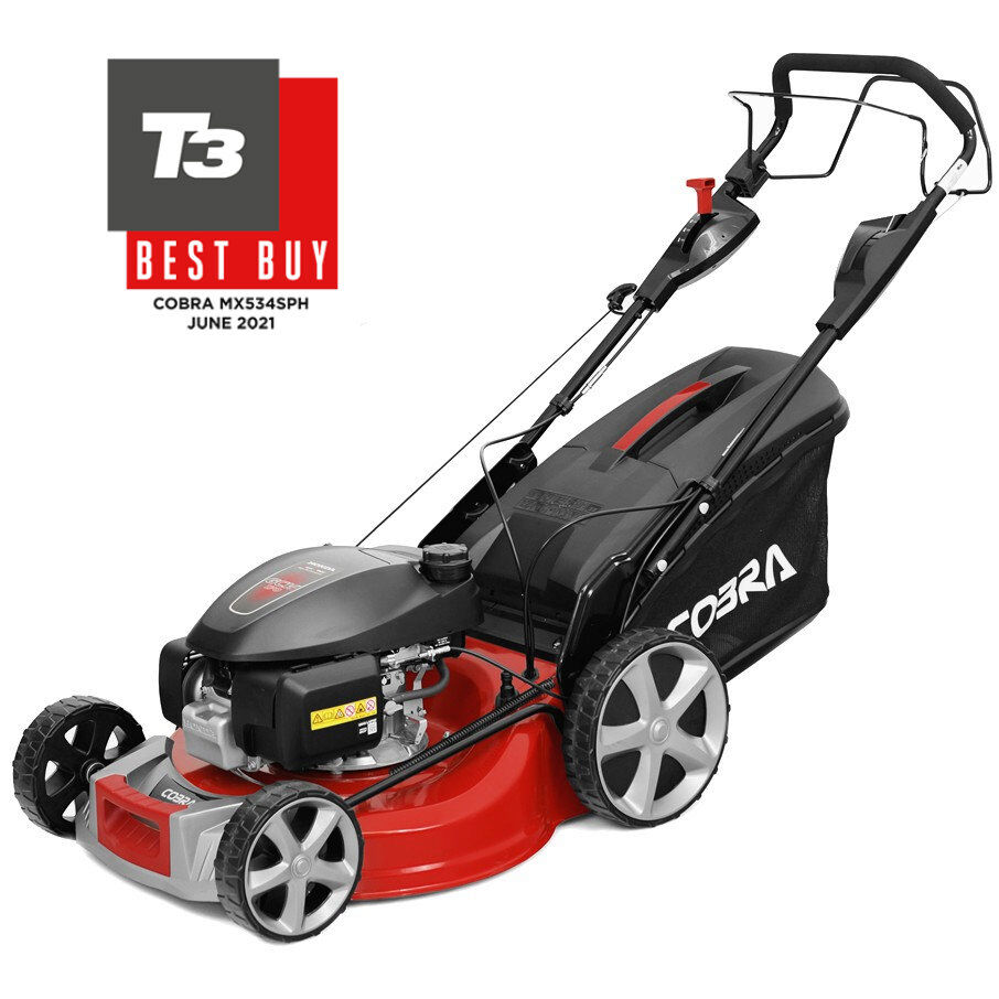 Cobra MX534SPH Self Propelled Honda Engine Petrol Lawnmower 52cm - WHICH? BEST BUY