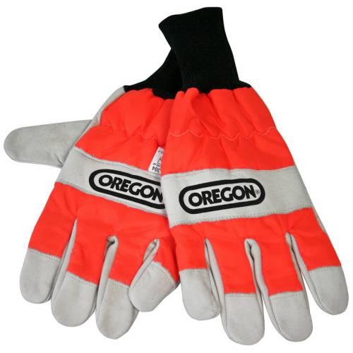 Oregon Cowhide Chainsaw Gloves Size 10 L 