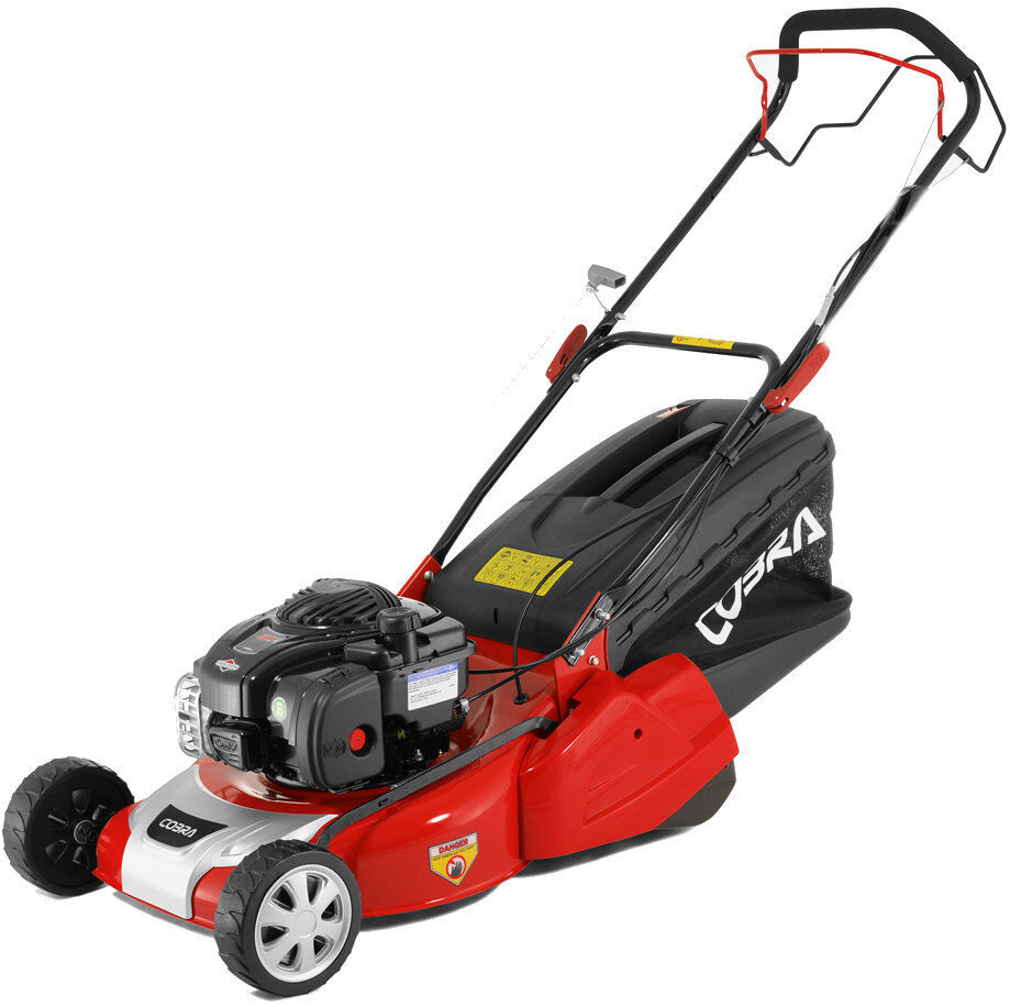 Cobra RM46SPB 46cm Self Propelled Petrol Roller Lawnmower